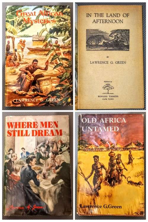 Lawrence G.Green Hardcover Book Collection x 14