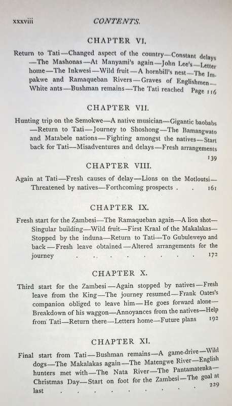 Matabeleland and the Victoria Falls. Limited Edition. Reprint 1971. Hardcover