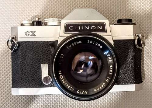 Chinon CX 35mm Film Camera. Read description