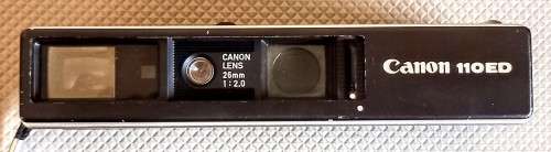 Very Rare Canon 110 ED Film Camera 110mm in working condition