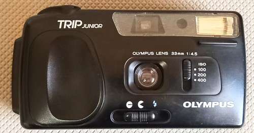 Olympus Trip Junior 35mm Film Camera in Working Condition