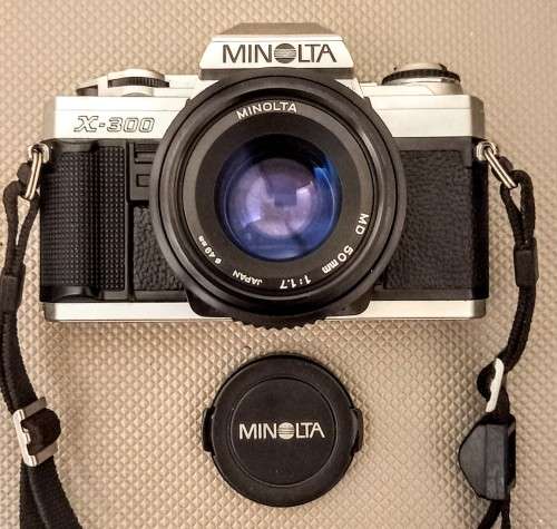 Minolta x-300 Film Camera 35mm in working condition