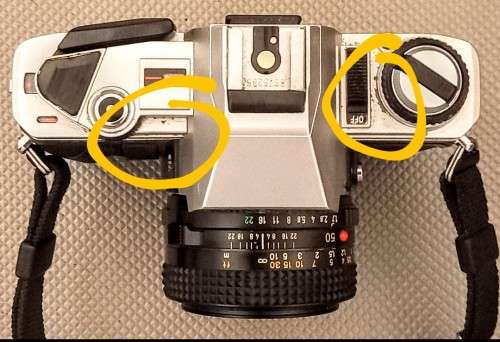 Minolta x-300 Film Camera 35mm in working condition