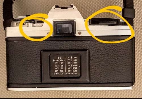Minolta x-300 Film Camera 35mm in working condition