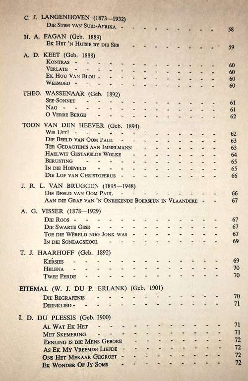 Groot Verseboek. Hardeband. 1953