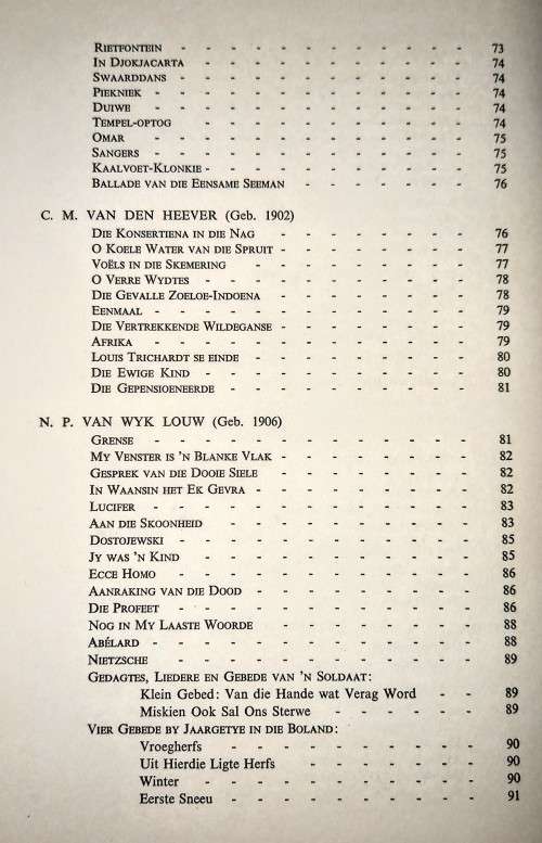 Groot Verseboek. Hardeband. 1953