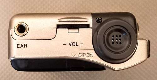 Sanyo Talk-Book Micro Cassette Recorder. Model TRC-615M in working condition