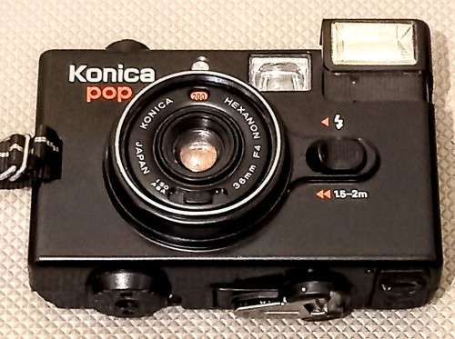 Konica Pop 35mm Film Camera. Read description