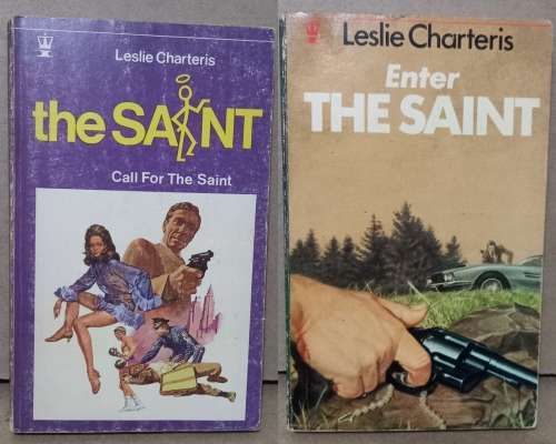 Leslie Charteris. The Saint Softcover Book Collection