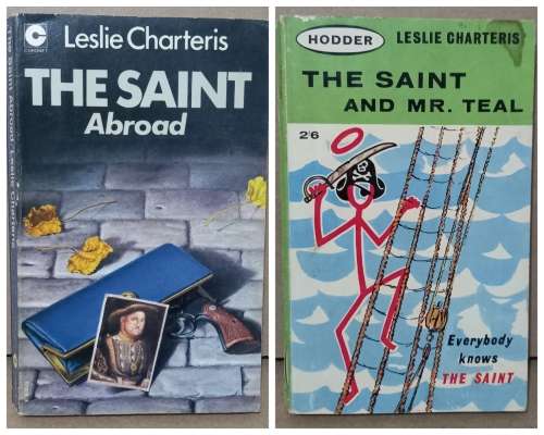 Leslie Charteris. The Saint Softcover Book Collection