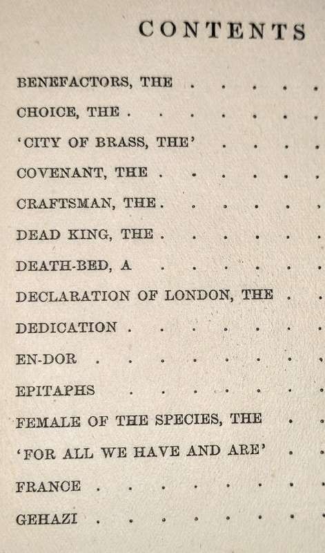 FIRST EDITION. The Years Between by Rudyard Kipling. Hardcover. 1919