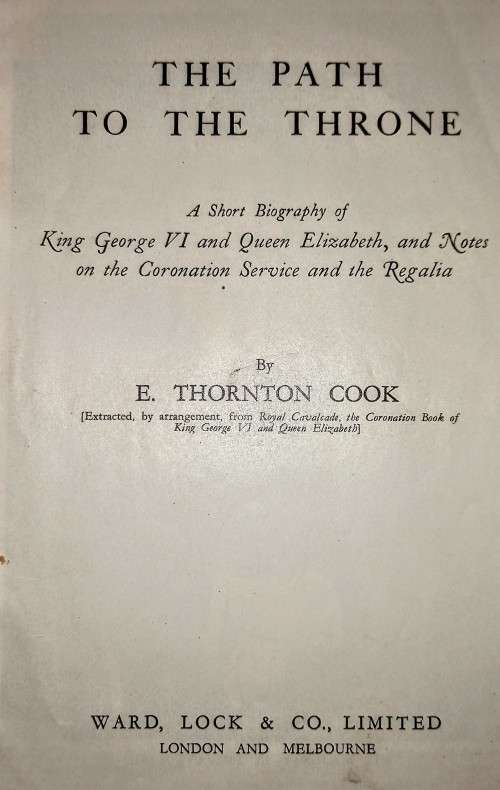 Coronation Supplement To The Windsor Magazine. May 1937. Softcover. 24cm x 16cm
