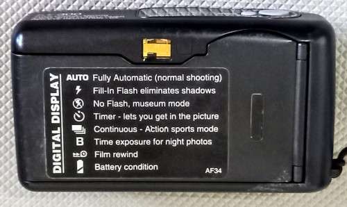 Vivitar AF 300 Compact Auto 35mm Film Camera in Working Condition