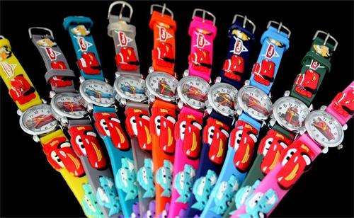 NEW "DISNEY"CARS 3D  SOFT SILICONE WATCH