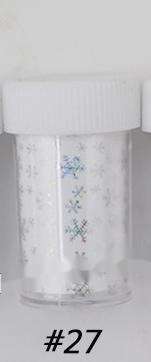 NAIL ART TRANSFER FOIL 4 cm * 120 cm # 125 (F27)