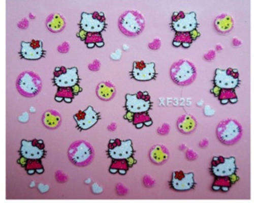 NAIL ART - HELLO KITTY
