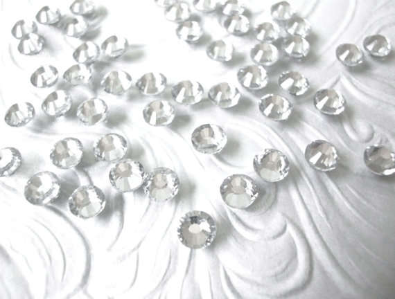 1 x GROSS - HOT-FIX SS6 1.9 - 2 mm CRYSTAL RHINESTONES - CRYSTAL CLEAR