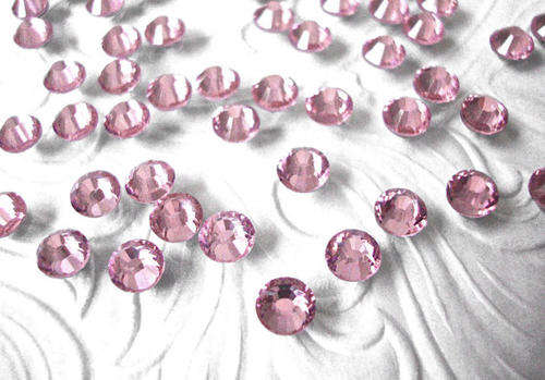 1 x GROSS - HOT-FIX SS6 1.9 - 2 mm CRYSTAL RHINESTONES - LIGHT ROSE
