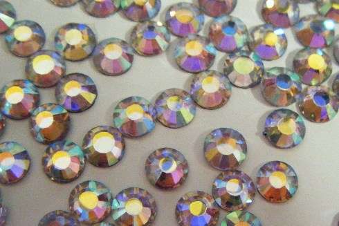 1 x GROSS - HOT-FIX SS6 1.9 - 2 mm  RHINESTONES - CRYSTAL AB