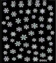 NAIL ART - SNOWFLAKE