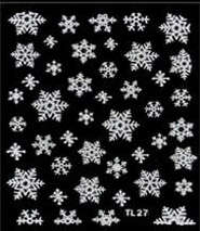 NAIL ART - SNOWFLAKE