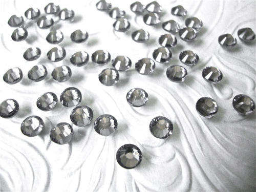 1 x GROSS - HOT-FIX SS16  3.8 - 4 mm CRYSTAL RHINESTONES - BLACK DIAMOND