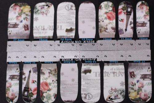 NAIL ART - FULL COVER WRAP