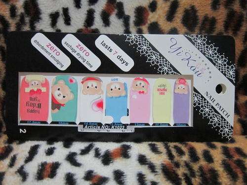 NAIL ART - FULL COVER WRAP