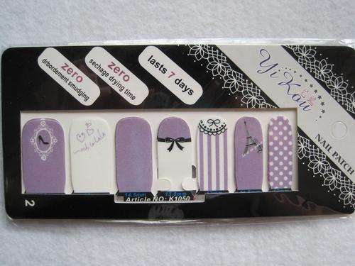 NAIL ART - FULL COVER WRAP