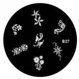 NAIL ART STAMPING PLATE
