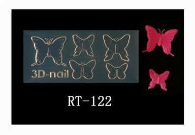 3D CLEAR SILICONE NAIL ART MOLD