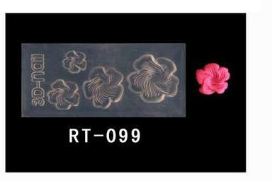 3D CLEAR SILICONE NAIL ART MOLD