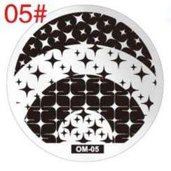 NAIL ART IMAGE STAMPING PLATE (OM-05)