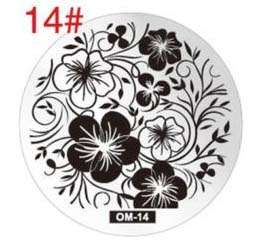 NAIL ART STAMPING PLATE (OM-14)