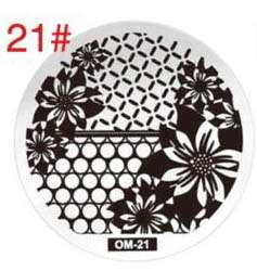NAIL ART IMAGE STAMPING PLATE (OM-21)