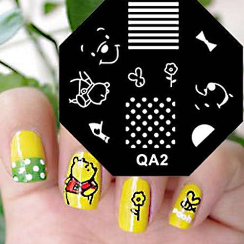 NAIL ART STAMPING PLATE (QA2)