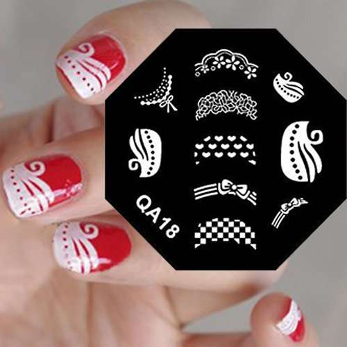 NAIL ART STAMPING PLATE (QA18)