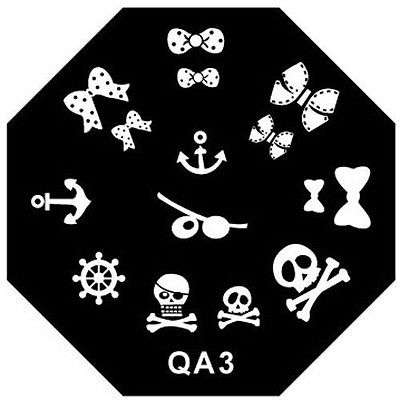 NAIL ART STAMPING PLATE (QA3)