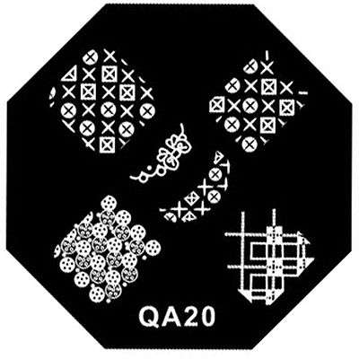 NAIL ART STAMPING PLATE (QA20)