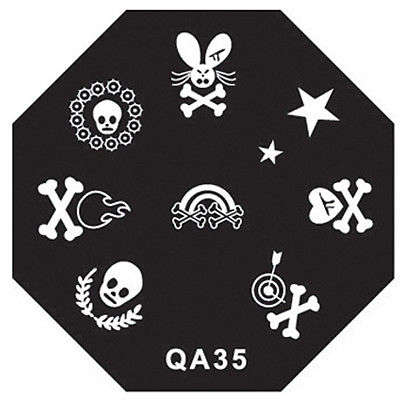 NAIL ART STAMPING PLATE (QA35)