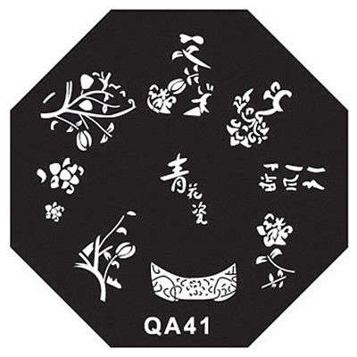 NAIL ART STAMPING PLATE (QA41)