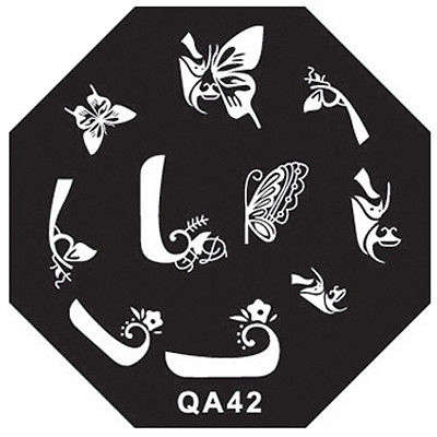 NAIL ART STAMPING PLATE (QA42)