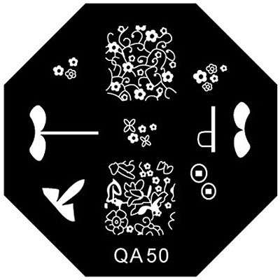 NAIL ART STAMPING PLATE (QA50)