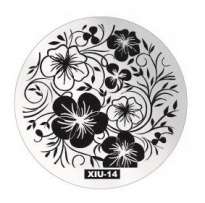 NAIL ART IMAGE STAMPING PLATE (XIU-14)