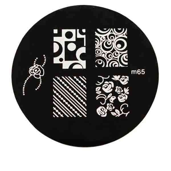 NAIL ART IMAGE STAMPING PLATE (M65)