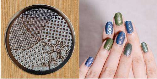 NAIL ART IMAGE STAMPING PLATE (H'eH'e SERIES)