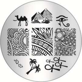 NAIL ART IMAGE STAMPING PLATE (JQ SERIES) - EGYPTIAN