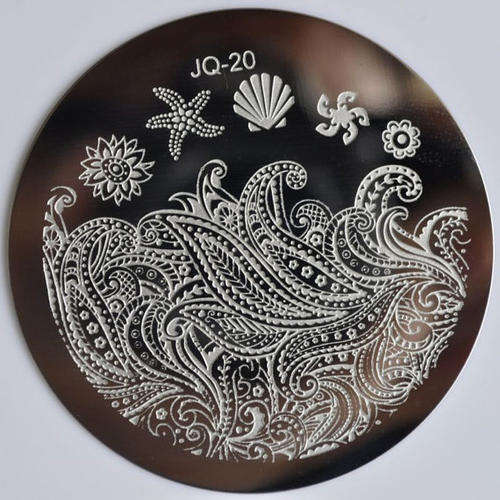 NAIL ART IMAGE STAMPING PLATE (JQ SERIES) - OCEAN