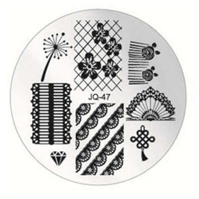 NAIL ART IMAGE STAMPING PLATE (JQ SERIES)