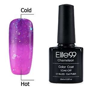 Elite99 Temperature Change Color Soak Off UV/LED Gel Nail Polish 10ML  (9039)